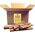 Woofley's 4-5" Bulk Bully Sticks - (50 Count) - Bully Sticks for Dogs - Long Lasting Dog Chews