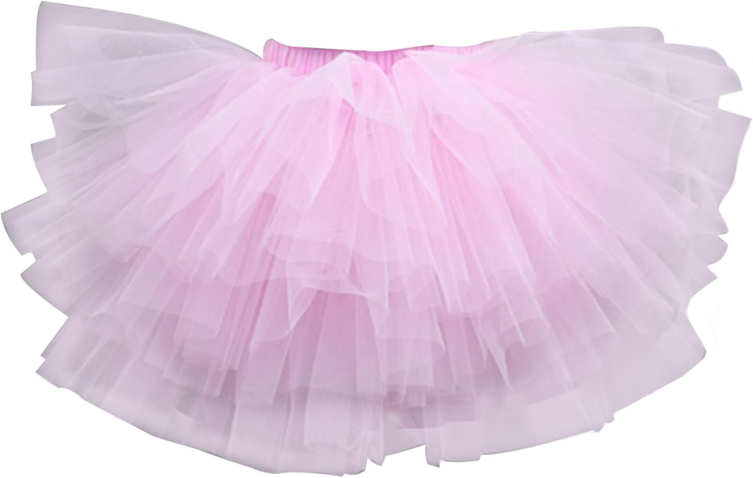 Aivtalk Toddler Girls Tutus Six Layers Tulle Skirts Princess Ballet Costume Dress Up Dancewear 2-3T Pink