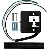 LIWEDFG 3-Wire Liftgate Control Switch Kit, Super Control Tuck Under Replaces for OEM Part Numbers 80001431, 80000429, 80000425, 3-Wire Toggle Start Switch, 8" Leads, Universal