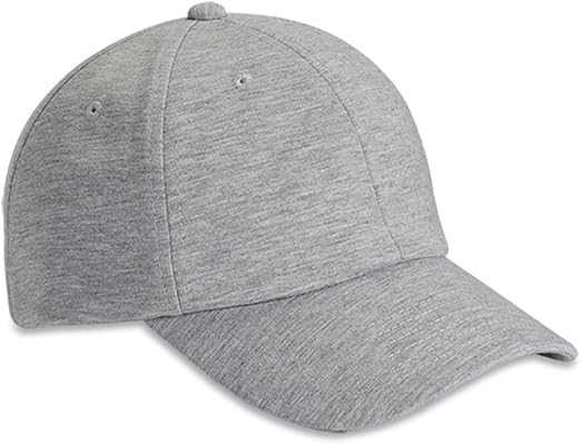 heather grey baseball hat