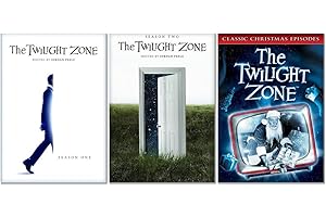 The Twilight Zone: The Complete Series [DVD] (2019 Remake Hosted by Jordan Peele) - The Complete First and Second Seasons (Season 1 / Seasons 2) + Bonus Original Series Classic Christmas Episodes