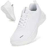 Rollstep Wide Toe Box Shoes Women Sneakers Extra Wide Width Arch Support Non-Slip Tennis Athletic Ultralight Running Shoes for Women Walking Diabetic Plantar Fasciitis Footwear 6-12