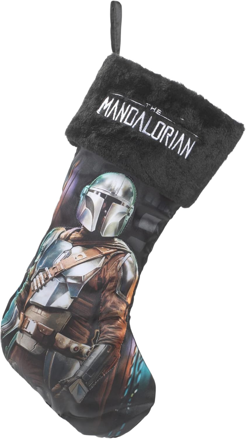 Stockings & Holders - Kurt S. Adler Star Wars The Mandalorian Stocking