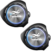 Yaconob Y3 Helmet Bluetooth Intercom Headset (More Suitable for Couples), Auto Answer Phone, Music, Intercom, Active Noise Cancellation, Waterproof (2 Pack)