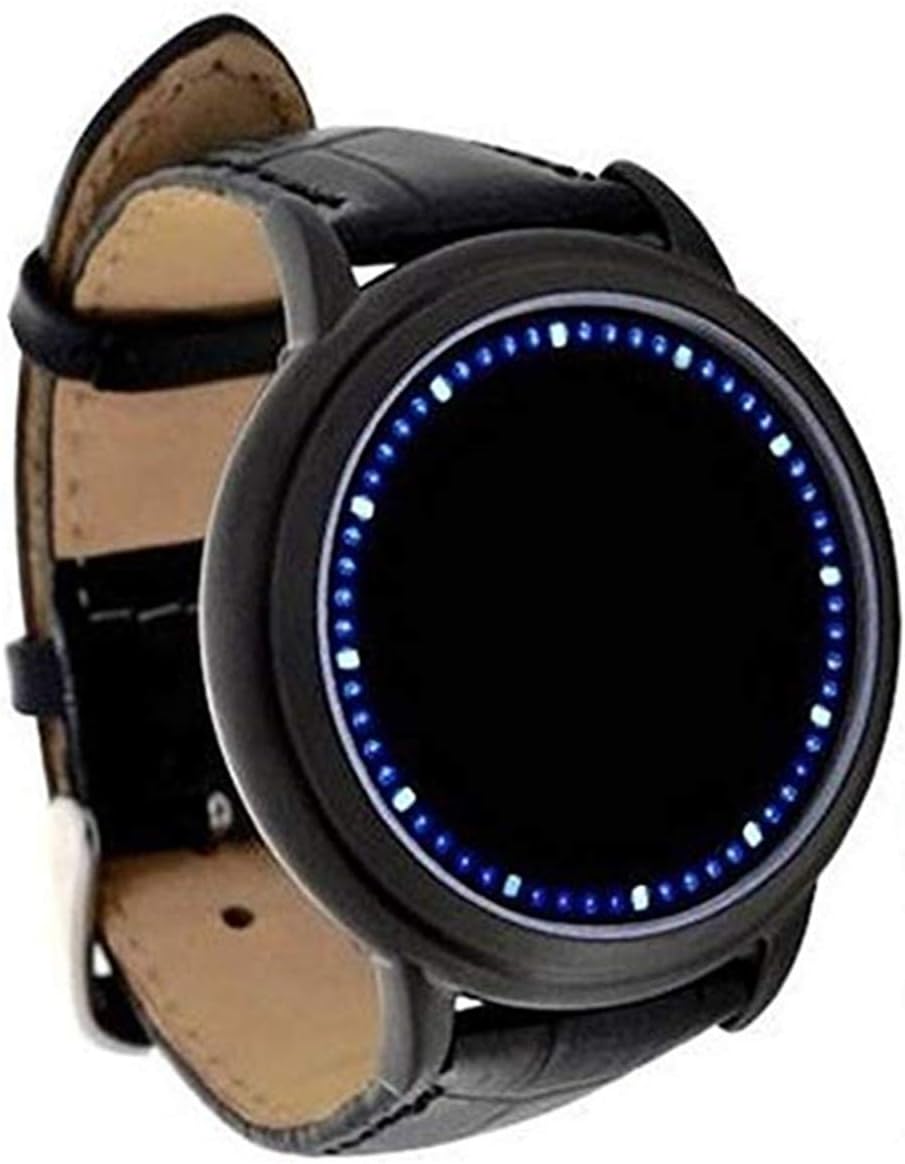 WAWO Fashionable Blue LED Digital Touchscreen Watch