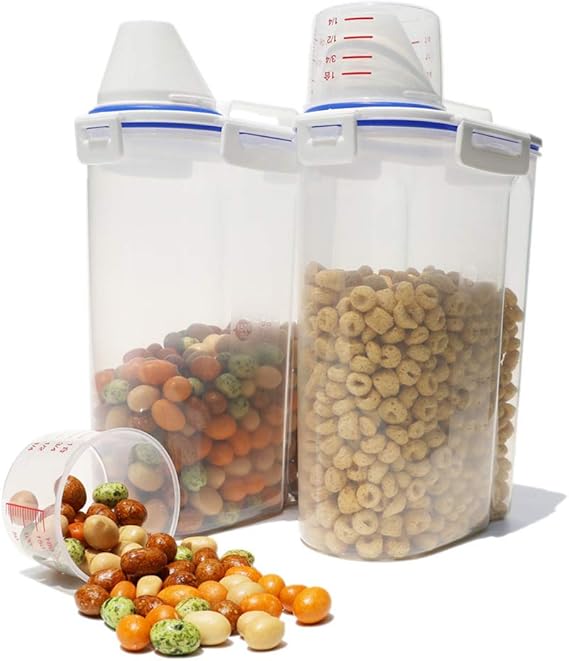 Large Rice Storage Containers Airtight Dry Food Storage