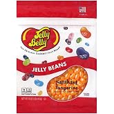 Jelly Belly Sunkist Tangerine Jelly Beans - 1 Pound (16 Ounces) Resealable Bag - Genuine, Official, Straight from the Source