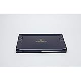 Mijello Studio Watercolor Palette, 55 Paint Wells, Blue, Foam Dauber Included, 14.4" X 1.5" X 9.13", 1