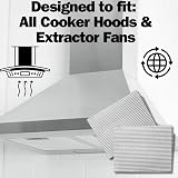 FIND A SPARE Twin Pack Cooker Hood Grease Filters 57x47cm Each Sheet view 4