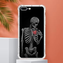 CARLOCA Compatible with iPhone 8 Plus Case,Clear