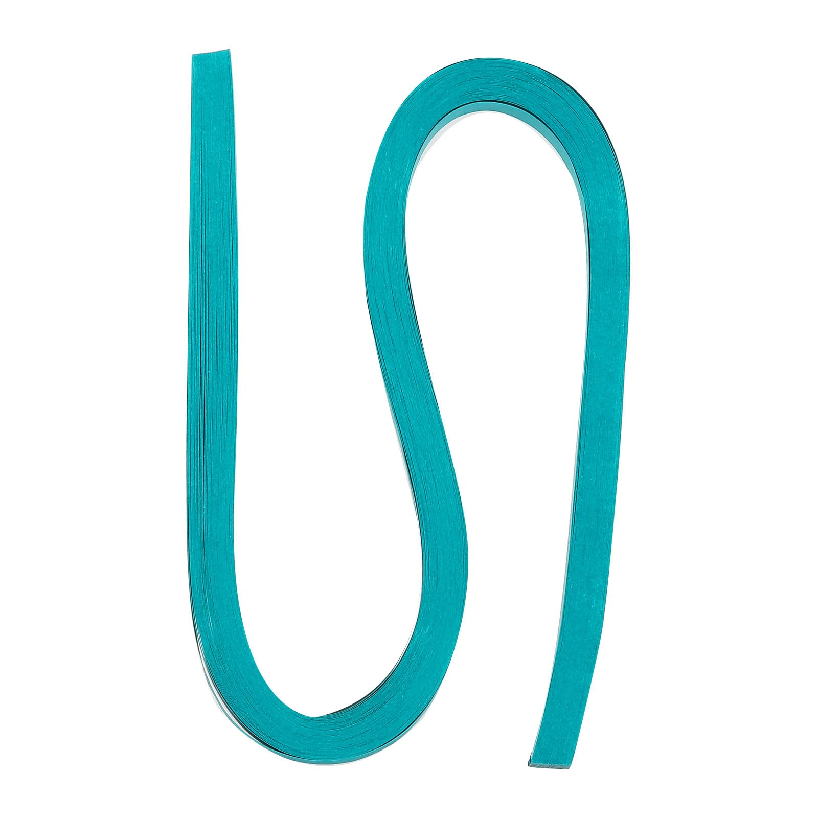 PATIKIL 60pcs Metallic Quilling Strips Paper 1cm x 54cm Origami Paper Quilling Kits for Adults Beginner Art DIY Craft Christmas, Aquamarine Blue