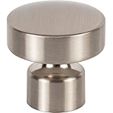 Atlas Homewares Lennox Knob 1 1/4 Inch Brushed Nickel