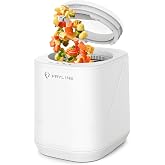 Electric Composter for Kitchen, 4L Large Smart Countertop Compost Bin, Odorless | Auto-Cleaning | Low Noise |Turn Food Waste into Fertilizer Composter, 2026 New Indoor Food Waste Compost Machine