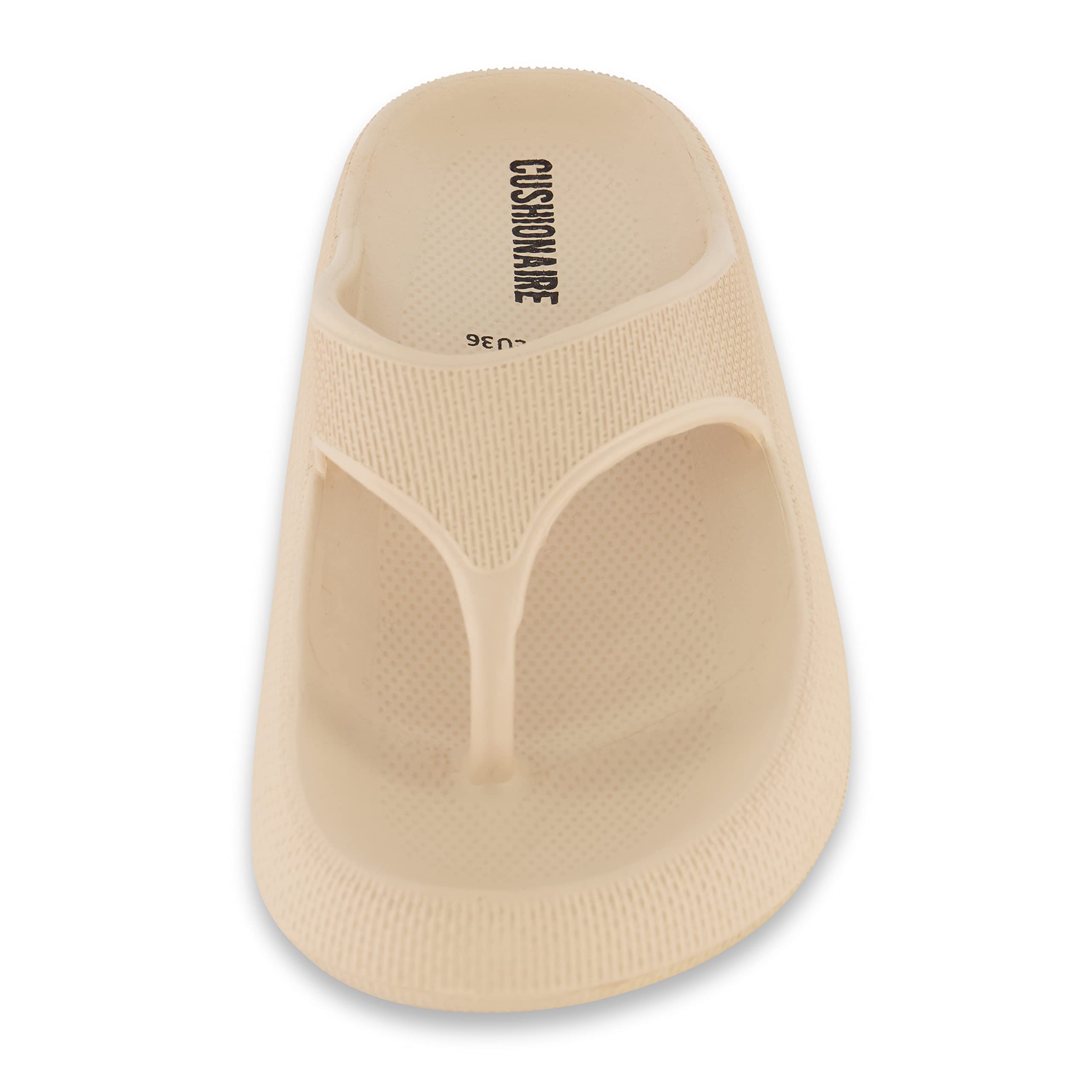 CUSHIONAIRE Women's Fling recovery cloud pool slides sandal with +Comfort