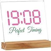 Sorority Gifts for Women, 1908 Pink and Green Acrylic Plaque Sign, Sorority Themed Gifts for Women Sisters, Greek Paraphernalia Desk Signs Decor