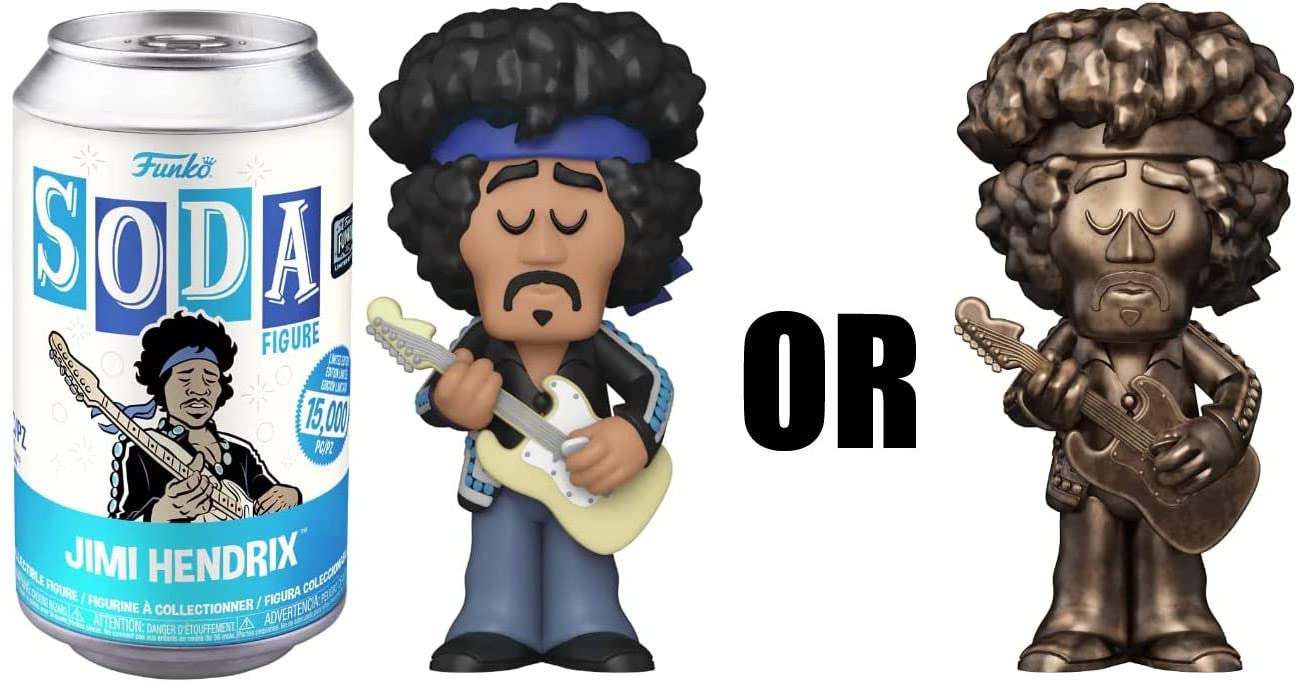 Funko Soda Jimi Hendrix Funkon 2022 Exclusive