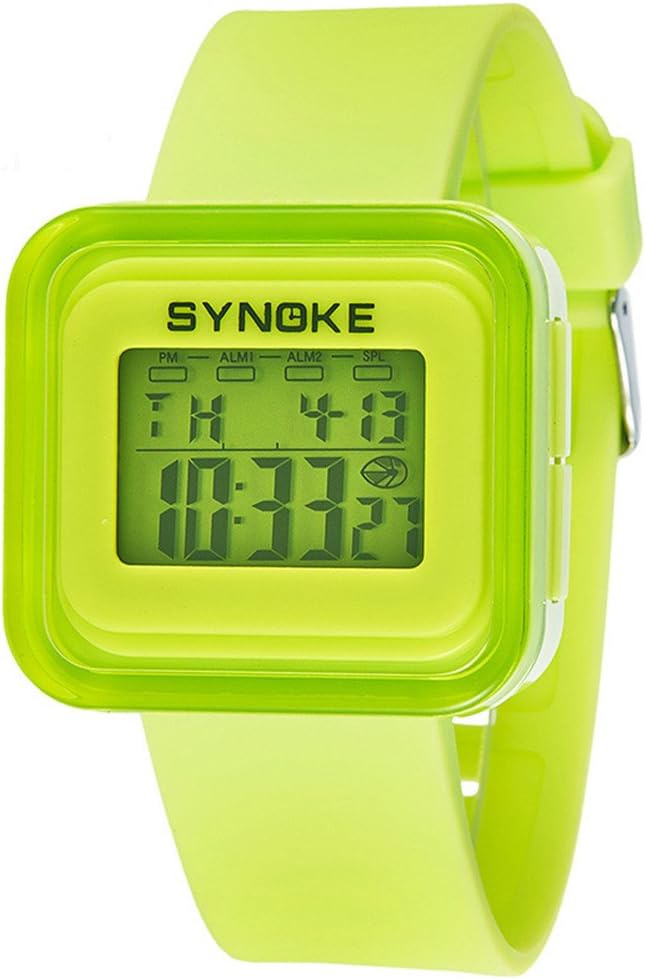 TAWURS Fashion Digital Watches Children Watches (Green)