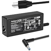 45W 19.5V 2.31A 741727-001 L25296-001/002/003/004 213349-109 TPN-CA14 TPN-LA15 Laptop Charger Compatible with HP Pavilion 15 14 13 11 Notebook Stream 14 13 11 Envy X360 Blue Tip Adapter Power Cord
