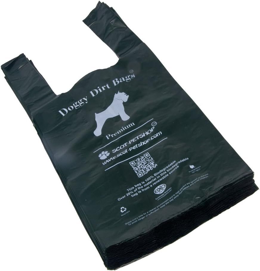 500 Premium Eco Dog Poop Bags, Eco Friendly Dog Poo Bags