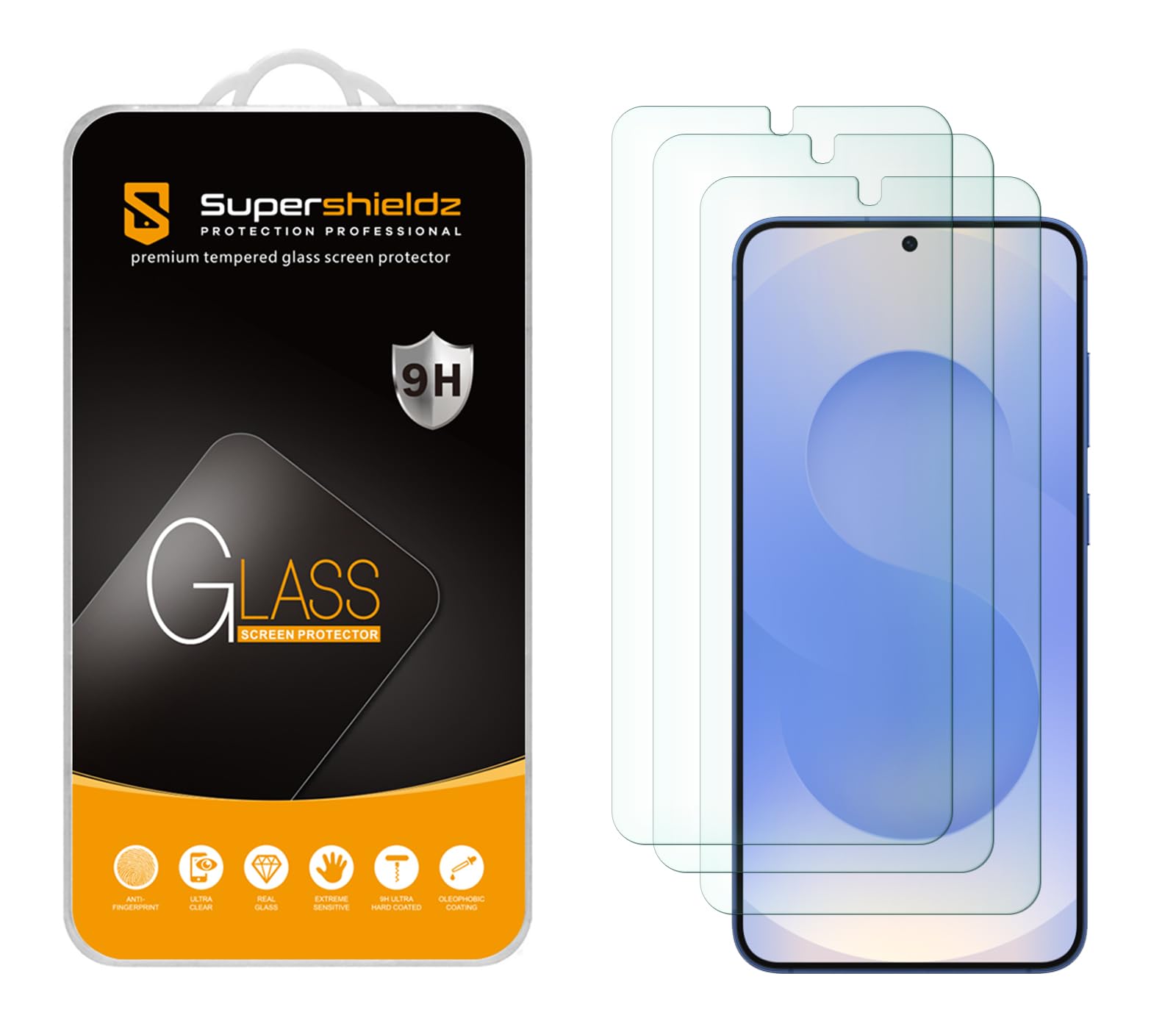 Supershieldz (3 Pack) Designed for Samsung Galaxy