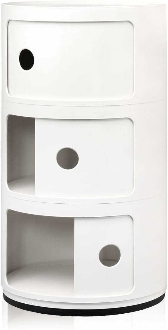 Kartell Componibili Furniture, White, 60 x 33 x 32 cm, 32x32x58.5 cm - Image 3