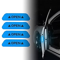 Fogfar 4 PCS Door Open Warning Reflective