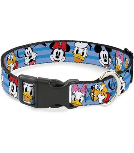 Amazon.com : Buckle-Down Plastic Clip Collar - Pluto 4-Poses