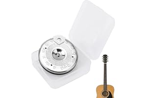 13-Tone Pitch Pipe with Storage Box, Professional Sensitive Chromatic Pitch Pipe Tuner for Guitar Bass Violin Ukulele & Singe
