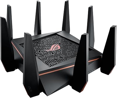 ASUS ROG Rapture Tri-Band Gaming Router Black - Covers 200m²