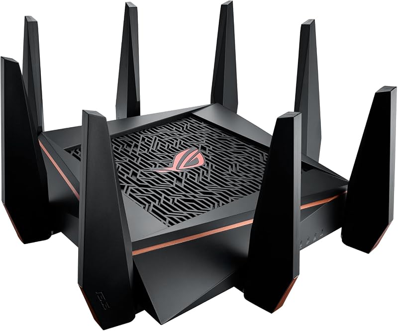 ASUS ROG Rapture Tri-Band Gaming Router Black - Covers 200m²