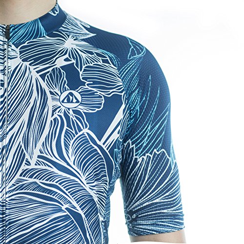 Racmmer Mens Breathable Short Sleeve Cycling Jersey Bike Shirt Cycling Clothing - Thumbnail 7