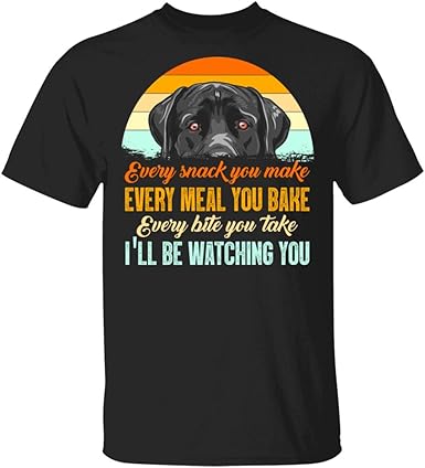 funny black lab t shirts
