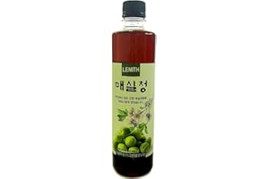 LENITH Korean Plum Extract Syrup – Made with Korean Green Plums – Naturally Sweet & Tangy for tea, Cooking, Braising & Salads_ (23.6 oz / 670g)_ 1 bottle