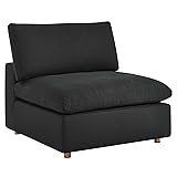 Modway Modular Sofa Commix Down-Filled Overstuffed