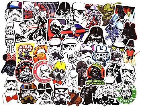 CHSTAR Laptop Stickers, Computer Stickers for Water Bottles, Hydro Flask,Guitar,Bike,Skateboard Stickers Waterproof Vinyl Decals Stickers, Best Gift for Adults,Children,Teens 50pcs Pack