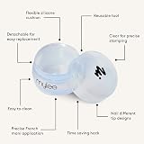 MYLEE Stamp It Out Nail Art Jelly Stamper Silicone Cushion Clear French view 6
