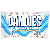 Dandies Vegan Marshmallows, No Artificial Flavorings, Food Dyes, Corn Syrup, or Gelatin, Perfect for Roasting, S&rsquo;mores, or Snacking (10 oz)