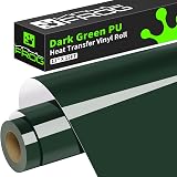 VINYL FROG HTV 12x12ft Maroon Dark Green Heat Transfer Vinyl Roll