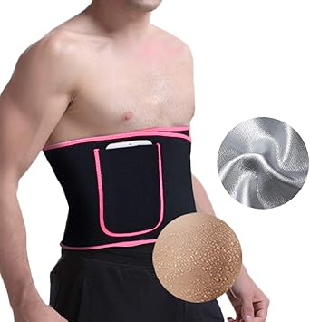 Hombre Mujer Faja Reductora Adelgazante - Ajustable Faja Lumbar ...