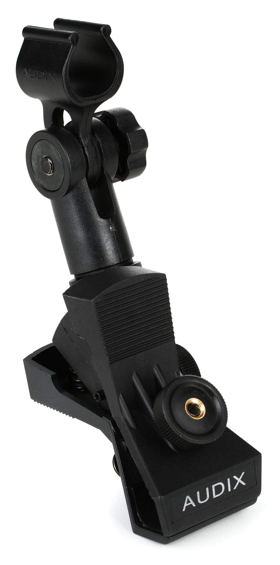Audix DFLEX Dual Pivot Mic Mount – Wide-Jaw Clip for Drums, Congas, Stands – Fits D Series & SCX