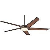 MINKA-AIRE F617L-ORB/AB Raptor LED 60 Inch Ceiling Fan with Remote Control, Oil Rubbed Bronze