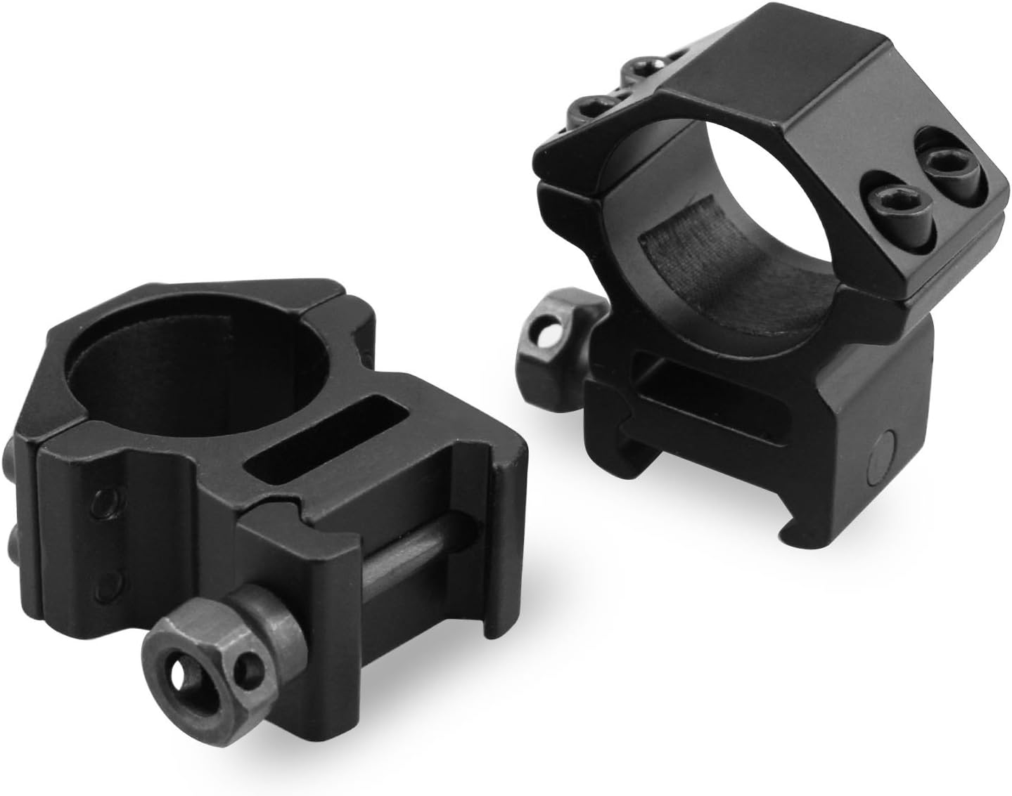 Modkin Rifle Scope Rings, Medium Profile Scope Mounts for Picatinny/Weaver Rail (1 inch, Set of 2) : Sports & Outdoors
