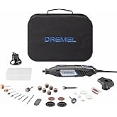 Dremel 4000-2/32 Rotary Tool Kit - Engraver, Polisher &amp; Sander, Multi-Use | Variable speed corded rotary tool, cutting, detail sanding, engraving, wood carving, polishing, 2 attachments, 32 Accessories