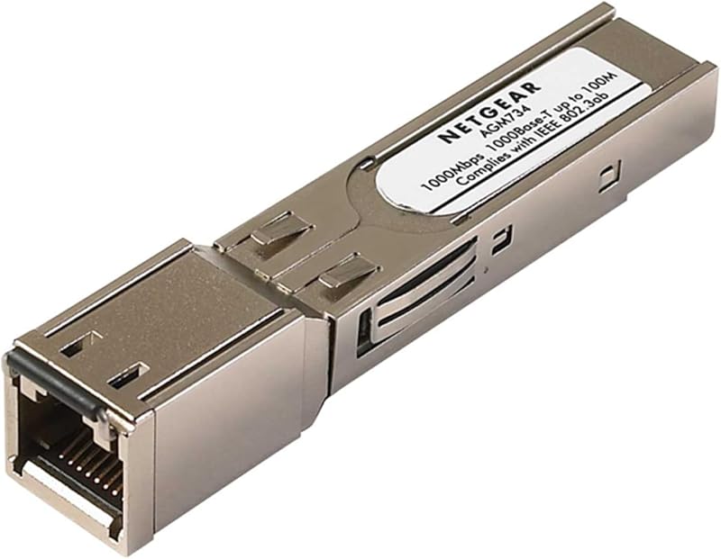 NETGEAR ProSAFE AGM734-10000S 1000Base-T SFP RJ45 Gigabit Ethernet Module