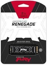 Kingston FURY Renegade 2TB PCIe 4.0 NVMe M.2 SSD SFYRD/2000G Gamers Enthusiasts view 3