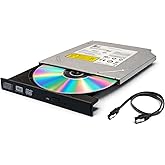 POINWER 12.7mm Slim SATA DVD RW Drive for Dell OptiPlex SFF | 41G50, internal optical drive for OptiPlex 390 790 990 3010 3020 7010 7020 9010 9020 SFF; not 9.5mm bays