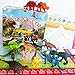Dinosaurs Toys, Trivia Game & E-Book - 12 Large Assorted Figures - by TOOKKY