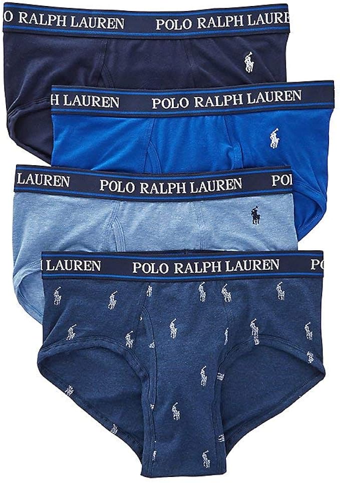 Polo Ralph Lauren 4Pack Stretch Classic Fit Briefs Amazon.co.uk Clothing