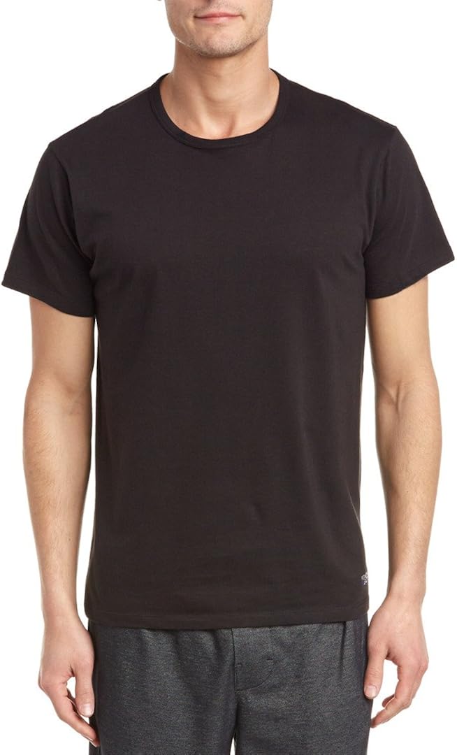 Amazon.com: Kenneth Cole Reaction Men's 3-Pack Crew Neck Tee Black T ...