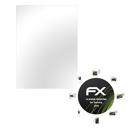 atFoliX Displayfolie für Samsung ST70 Spiegelfolie, Spiegeleffekt FX Schutzfolie